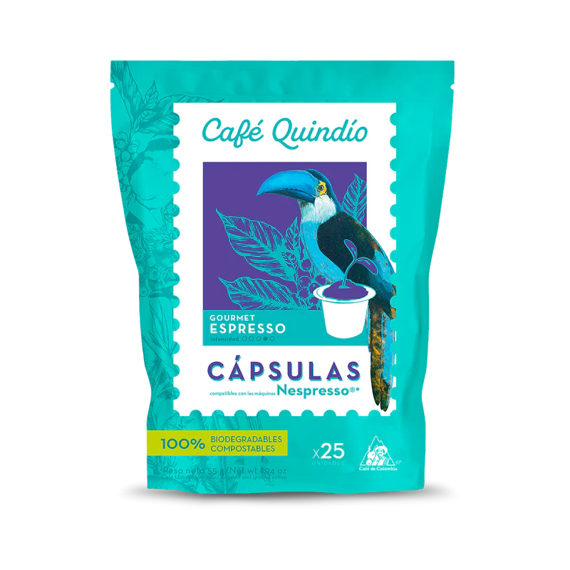 Cápsulas de Café Gourmet Espresso